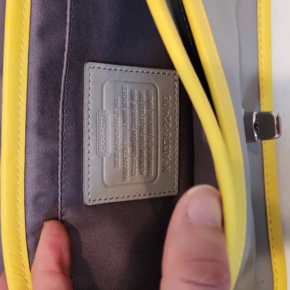 Coach Legacy Penny Two-Tone Leather Crossbody - Picture 5 of 10